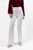 Queen of Quoin Silver Sequin Flare Pants Amber Massey X Pink Lily sold by Pink Lily