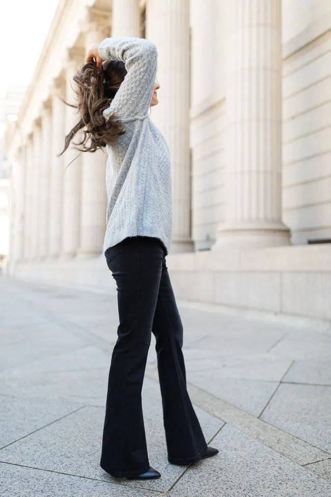 Midnight Moves Black Flared Jeans Amber Massey X Pink Lily sold by Pink Lily product image thumbnail 3