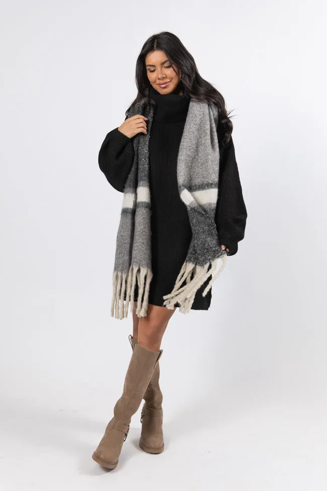 Bree Black Turtleneck Sweater Dress Amber Massey X Pink Lily sold by Pink Lily product image thumbnail 5