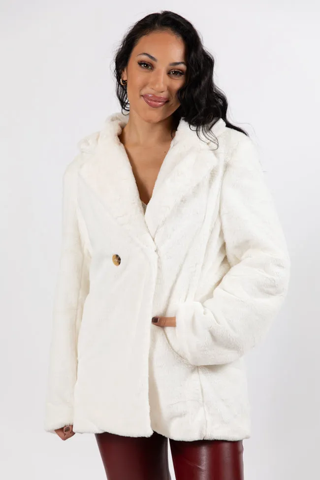 Wilmington Winters Ivory Fur Coat Amber Massey X Pink Lily sold by Pink Lily product image thumbnail 5