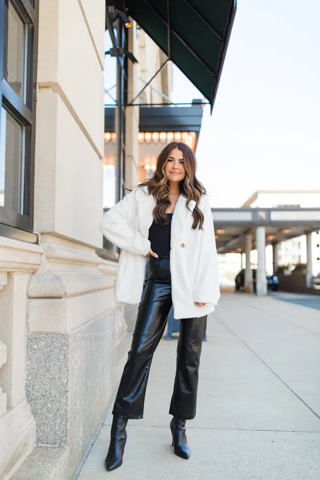 Wilmington Winters Ivory Fur Coat Amber Massey X Pink Lily sold by Pink Lily product image thumbnail 2