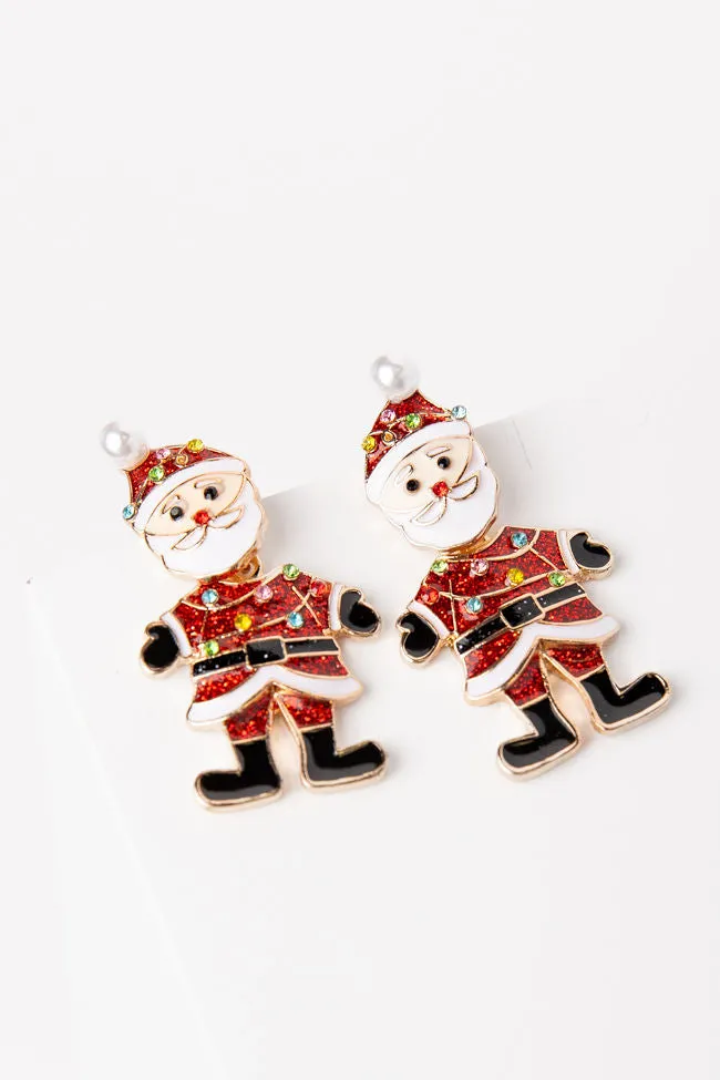 Christmas Santa Claus Earrings sold by Pink Lily product image thumbnail 3