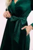 Love You Snow Much Evergreen Velvet Belted Jumpsuit FINAL SALE sold by Pink Lily