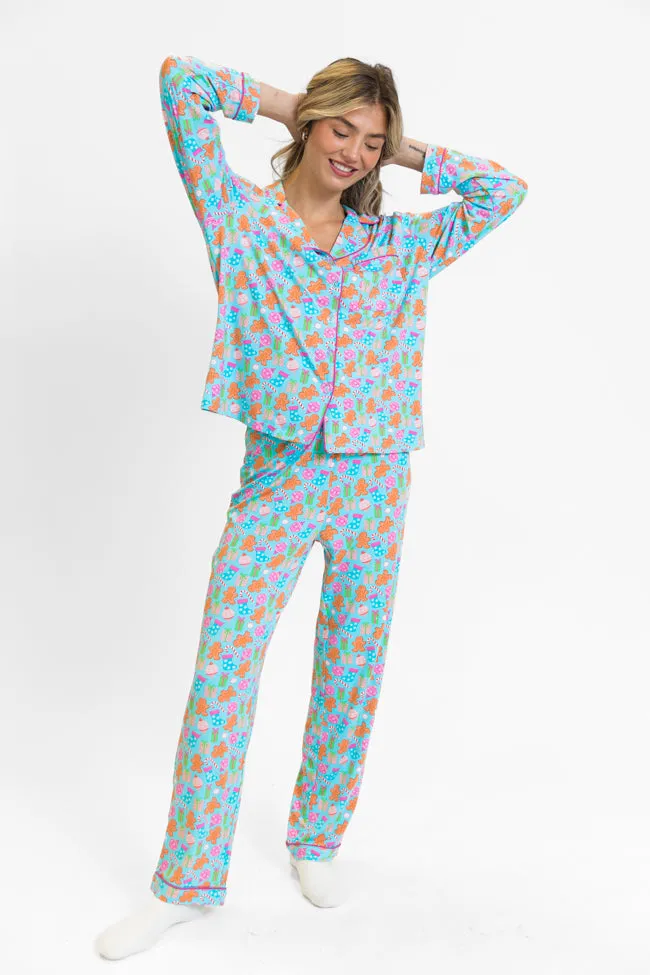 Under The Stars In Christmas Cheer Bamboo Pajama Pants FINAL SALE sold by Pink Lily