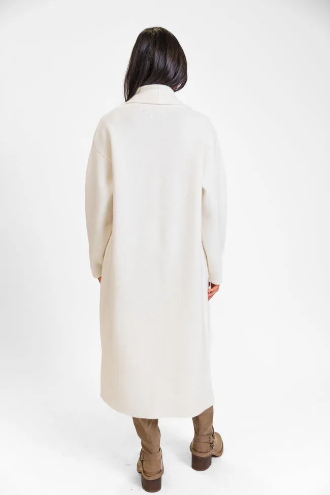 Go Where You Choose Ivory Long Cardigan FINAL SALE sold by Pink Lily product image thumbnail 5