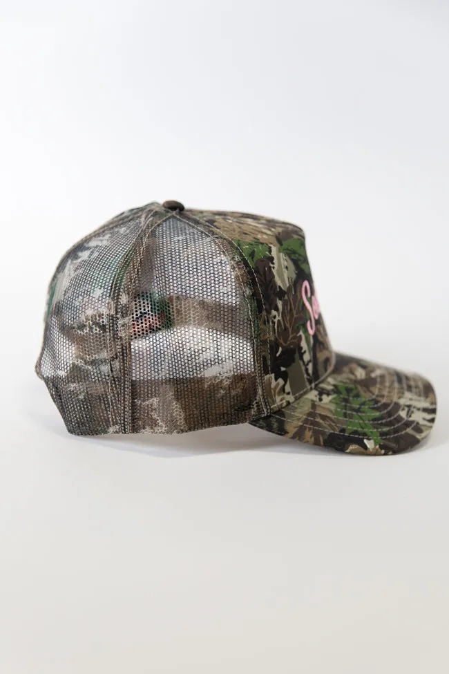 Southern Camo Trucker Hat sold by Pink Lily product image thumbnail 4