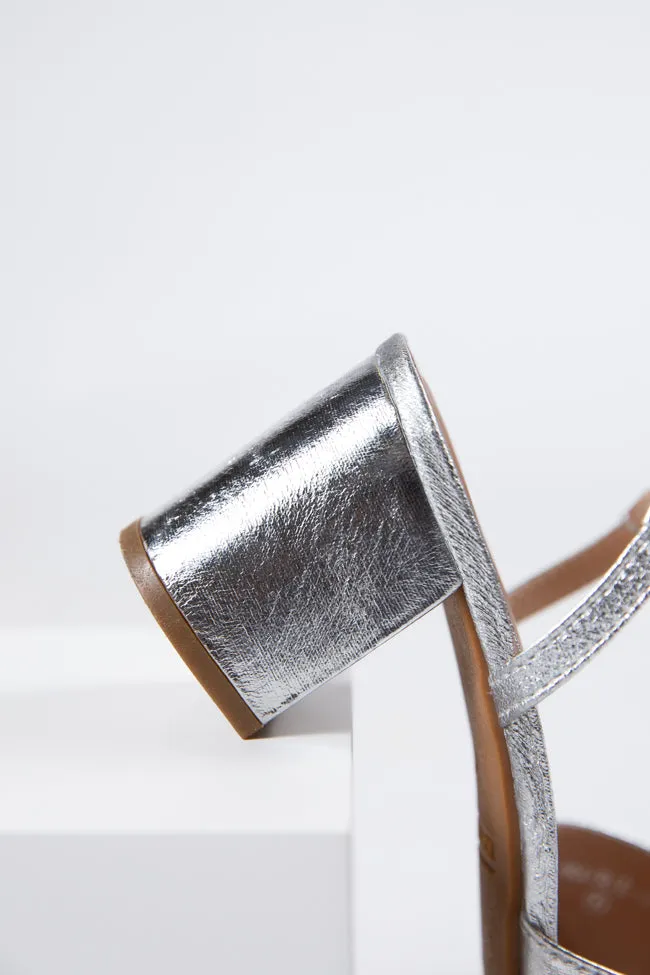 Drew Silver Bow Heel sold by Pink Lily product image thumbnail 4