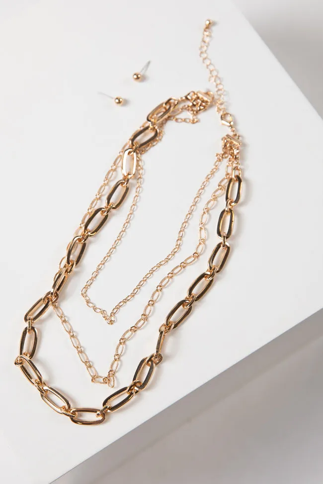 Paperclip Layering Necklace sold by Pink Lily product image thumbnail 2