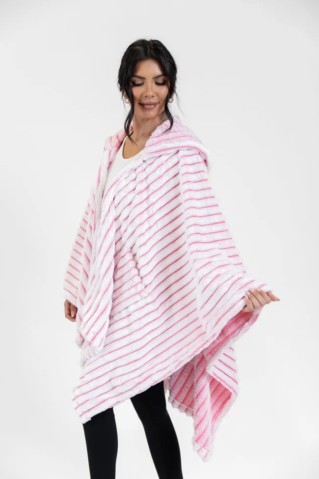 Cover Me Up Pink Luxe Fur Sherpa Wrap DOORBUSTER sold by Pink Lily product image thumbnail 4