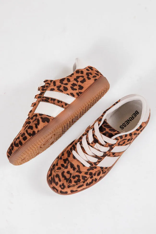 Lunden Double Stripe Cheetah Sneaker sold by Pink Lily product image thumbnail 2