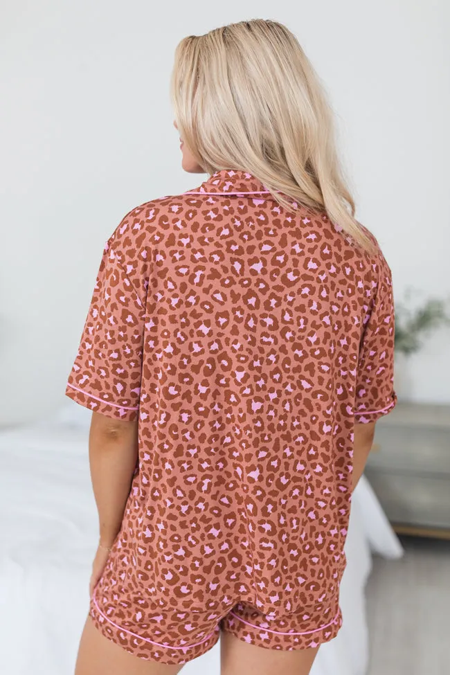 Under The Stars In Pink Catwalk Couture Bamboo Short Sleeve Pajama Top FINAL SALE sold by Pink Lily product image thumbnail 5