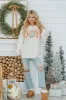 Joy To The World Sweet Cream Oversized Graphic Sweatshirt Macy Blackwell X Pink Lily sold by Pink Lily