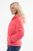 Stay Here Coral Sherpa Pullover SALE sold by Pink Lily