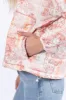 Vail Valley Pink Multi Patch Floral Quilted Zip Up Jacket sold by Pink Lily