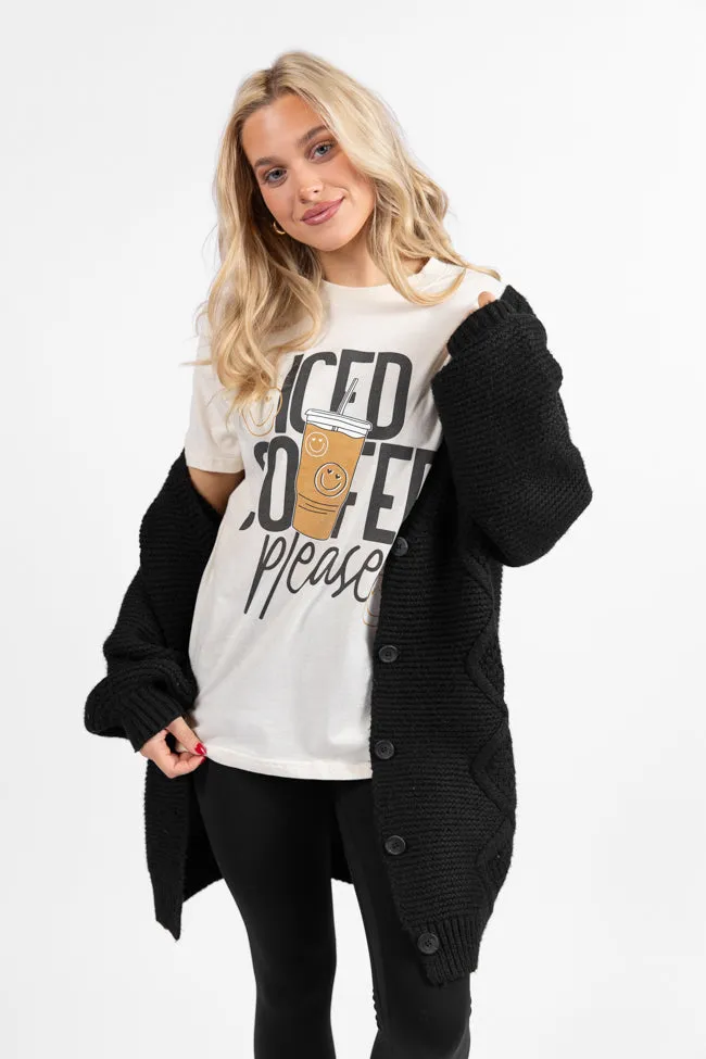 Iced Coffee Club Cream Graphic Tee FINAL SALE sold by Pink Lily product image thumbnail 4