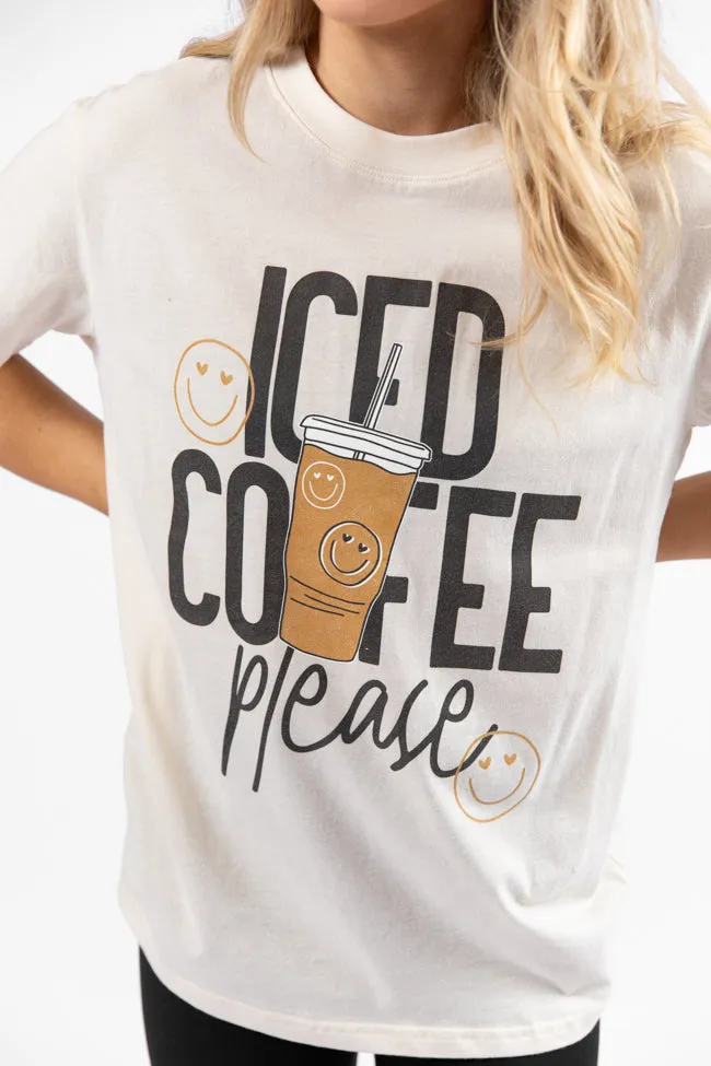 Iced Coffee Club Cream Graphic Tee FINAL SALE sold by Pink Lily product image thumbnail 3