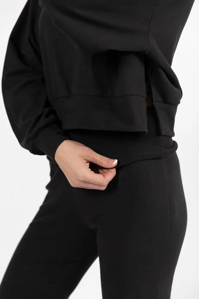 In A Dream Foldover Band Super Soft Flare Pants FINAL SALE sold by Pink Lily product image thumbnail 3