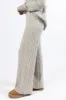Forever Winter Grey Cable Knit Lounge Pants FINAL SALE sold by Pink Lily