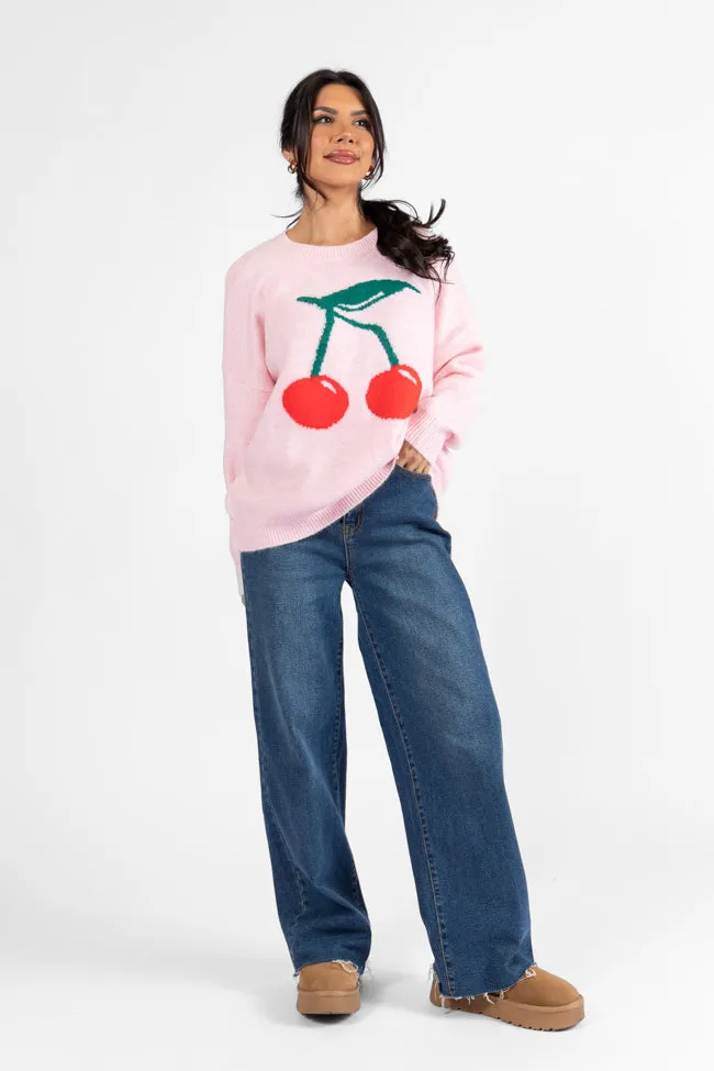 Mon Cheri Pink Cherry Sweater FINAL SALE sold by Pink Lily product image thumbnail 2