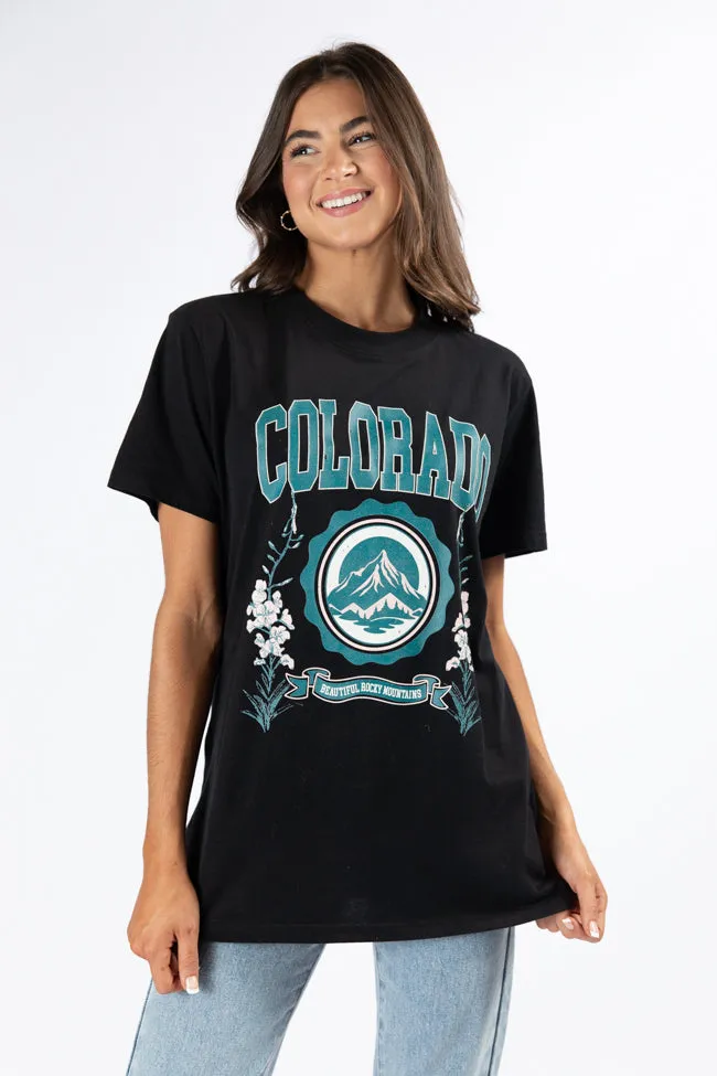 Colorado Black Graphic Tee sold by Pink Lily product image thumbnail 4