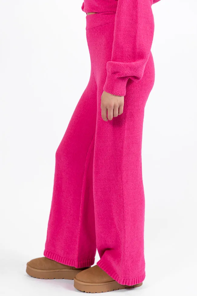 Cozy For Keeps Hot Pink Lounge Pants FINAL SALE sold by Pink Lily product image thumbnail 3