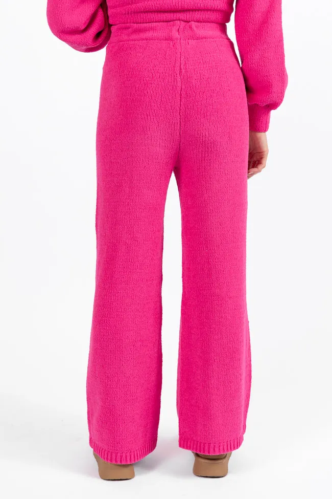 Cozy For Keeps Hot Pink Lounge Pants FINAL SALE sold by Pink Lily product image thumbnail 4