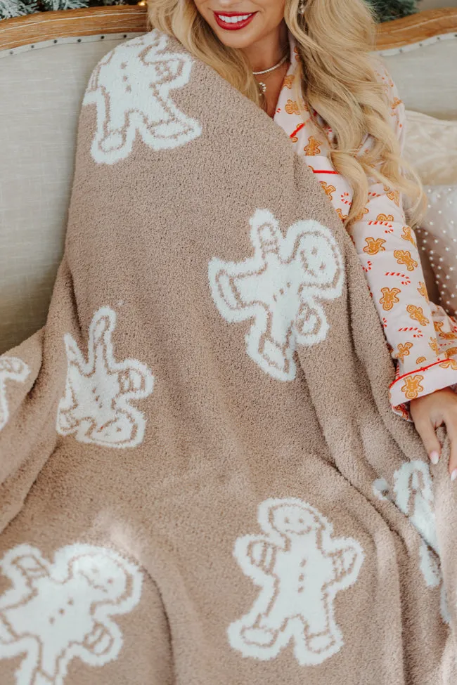 Make Me Believe Neutral Gingerbread Blanket Macy Blackwell X Pink Lily FINAL SALE sold by Pink Lily