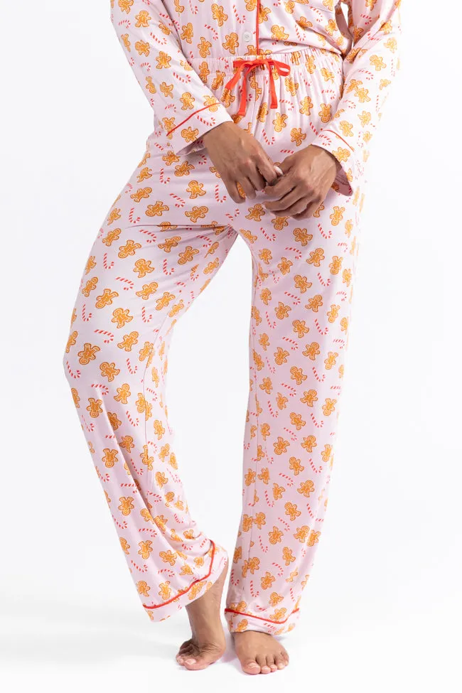 Under The Stars In Neutral Gingerbread Bamboo Pajama Pants Macy Blackwell X Pink Lily FINAL SALE sold by Pink Lily product image thumbnail 5