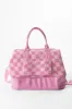 Pink Checkered Weekender DOORBUSTER sold by Pink Lily