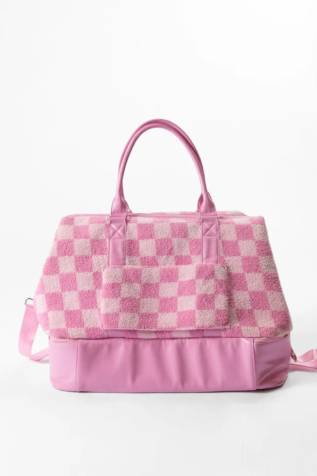 Pink Checkered Weekender DOORBUSTER sold by Pink Lily product image thumbnail 2