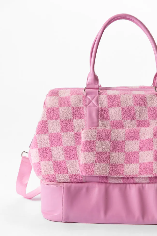 Pink Checkered Weekender DOORBUSTER sold by Pink Lily product image thumbnail 5