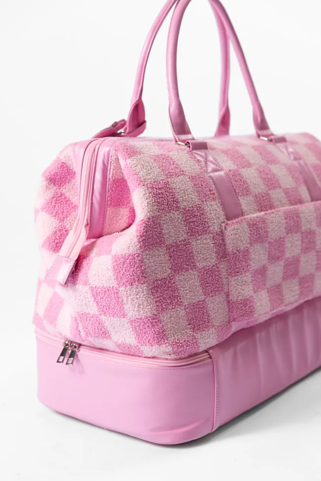 Pink Checkered Weekender DOORBUSTER sold by Pink Lily product image thumbnail 4