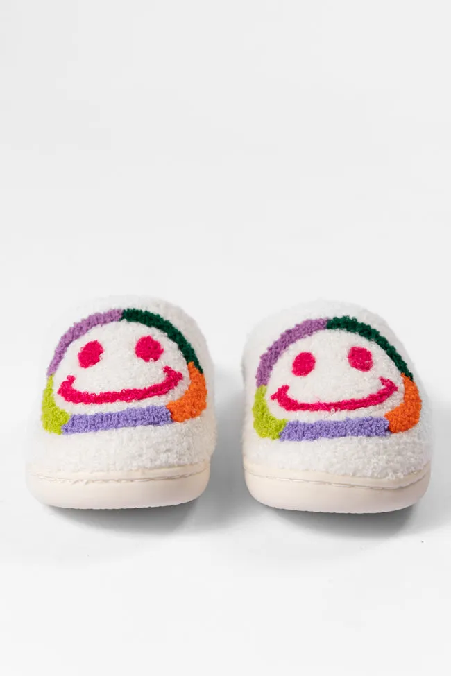Smiley Face Slippers DOORBUSTER sold by Pink Lily product image thumbnail 3