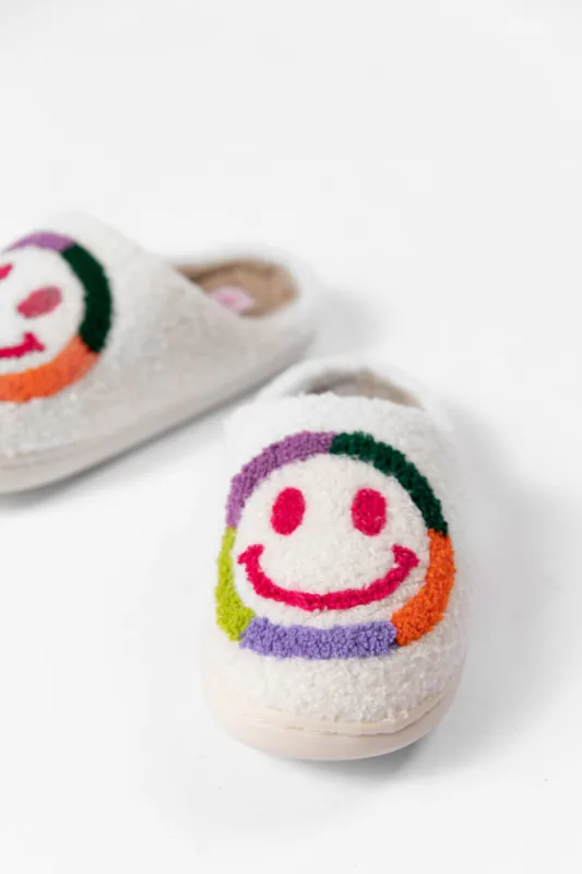 Smiley Face Slippers DOORBUSTER sold by Pink Lily