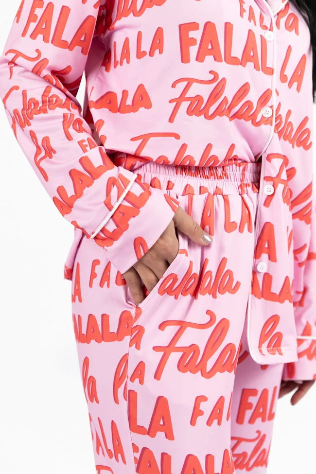 On A Cloud Falala Pajama Set DOORBUSTER sold by Pink Lily product image thumbnail 3