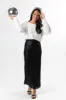 Own The Night Black Sequin Maxi Skirt FINAL SALE sold by Pink Lily