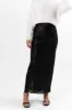 Own The Night Black Sequin Maxi Skirt FINAL SALE sold by Pink Lily