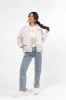 Vail Valley Multi Patch Printed Puffer Jacket FINAL SALE sold by Pink Lily