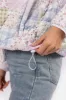 Vail Valley Multi Patch Printed Puffer Jacket FINAL SALE sold by Pink Lily