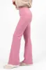 Get Moving Pink Flare Knit Leggings FINAL SALE sold by Pink Lily