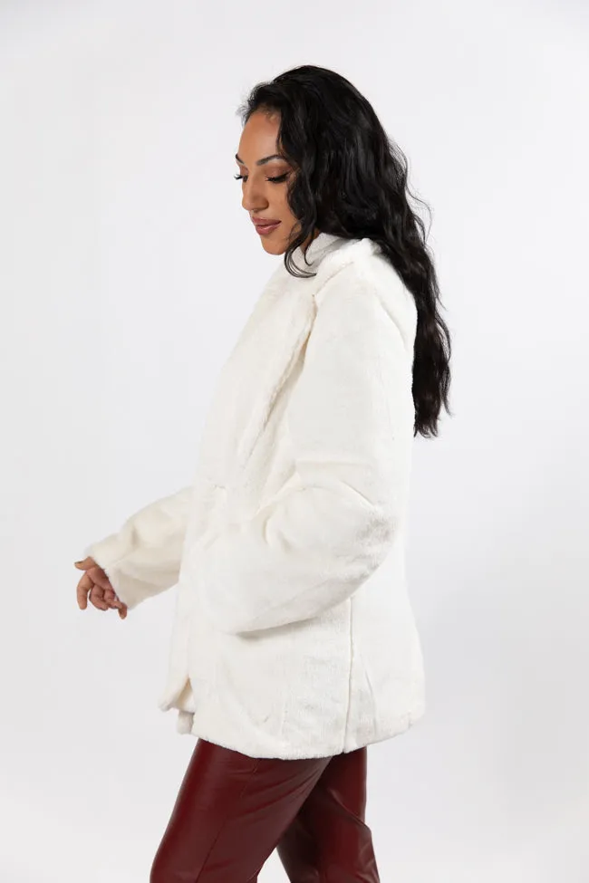 Wilmington Winters Ivory Fur Coat FINAL SALE sold by Pink Lily product image thumbnail 3