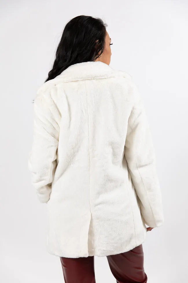 Wilmington Winters Ivory Fur Coat FINAL SALE sold by Pink Lily product image thumbnail 4