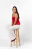 Maren White Stretchy Flare Jeans FINAL SALE sold by Pink Lily
