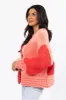 Forever Crush Pink Multi Color Block Cardigan FINAL SALE sold by Pink Lily