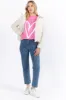 Heart Sketch Hot Pink Oversized Graphic Tee sold by Pink Lily