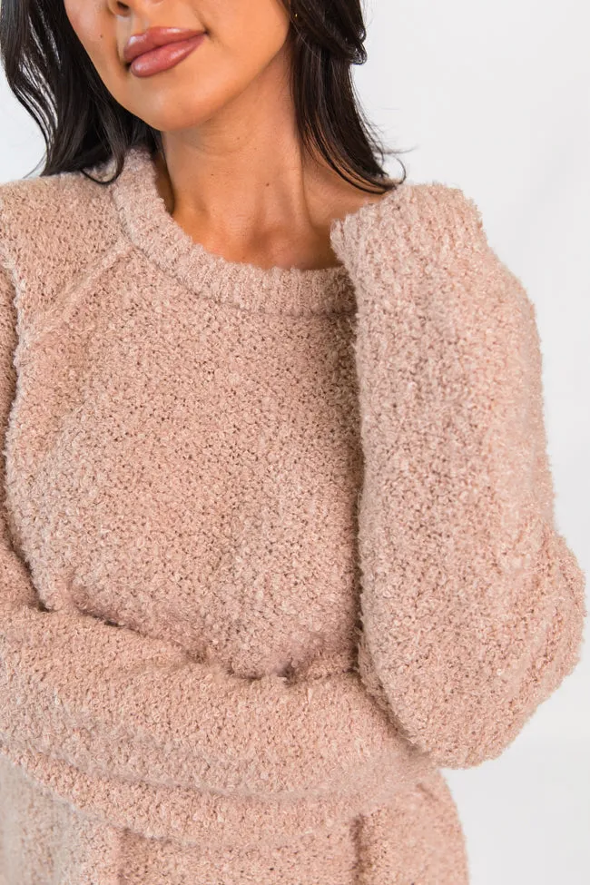 Dreamy Days Mushroom Fuzzy Crew Neck Sweater sold by Pink Lily product image thumbnail 3