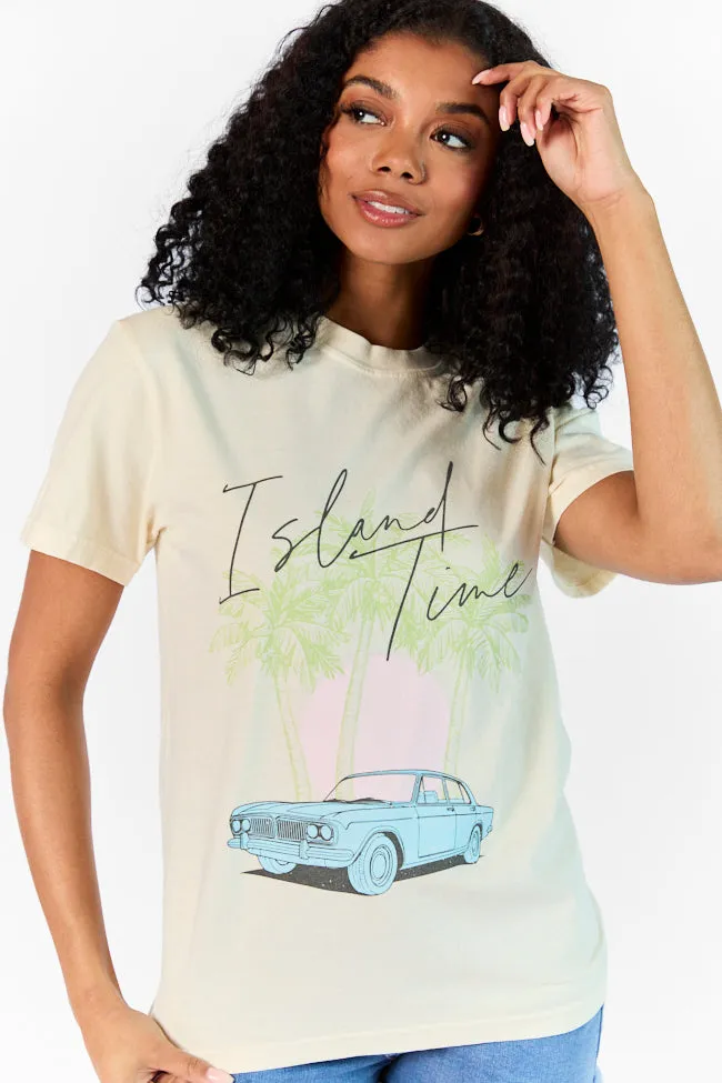 Island Time Ivory Graphic Tee sold by Pink Lily product image thumbnail 2