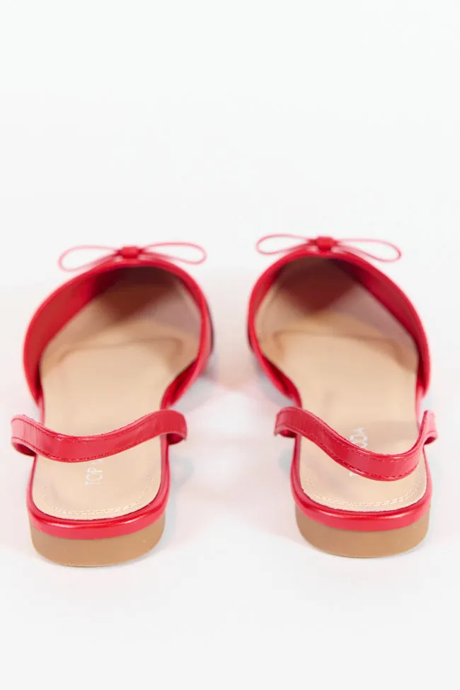 Meg Red Pointed Toe Sandal sold by Pink Lily product image thumbnail 5