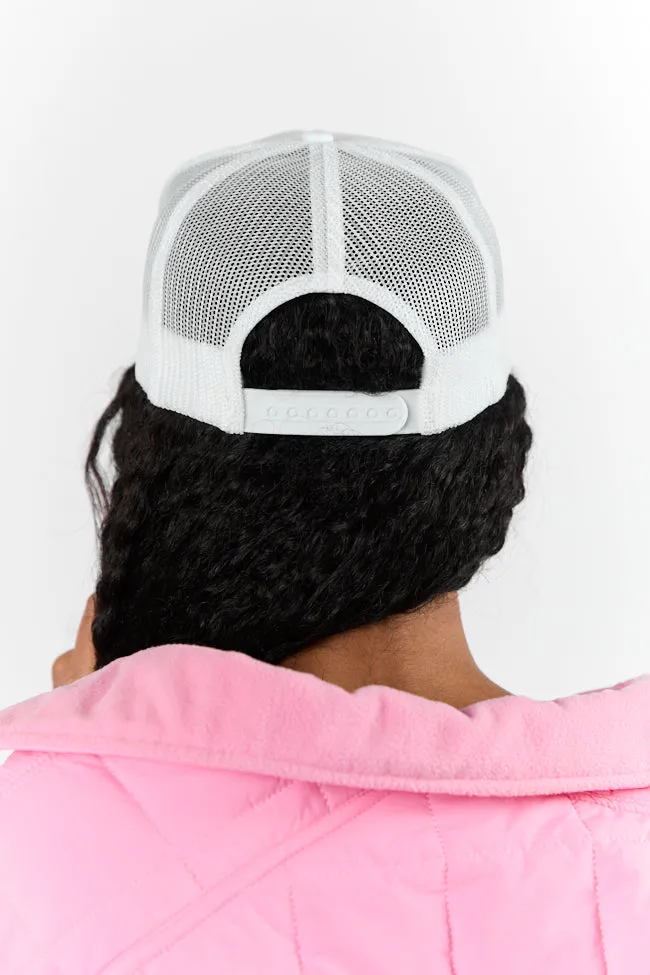 Bow Cherries White Trucker Hat FINAL SALE sold by Pink Lily product image thumbnail 3