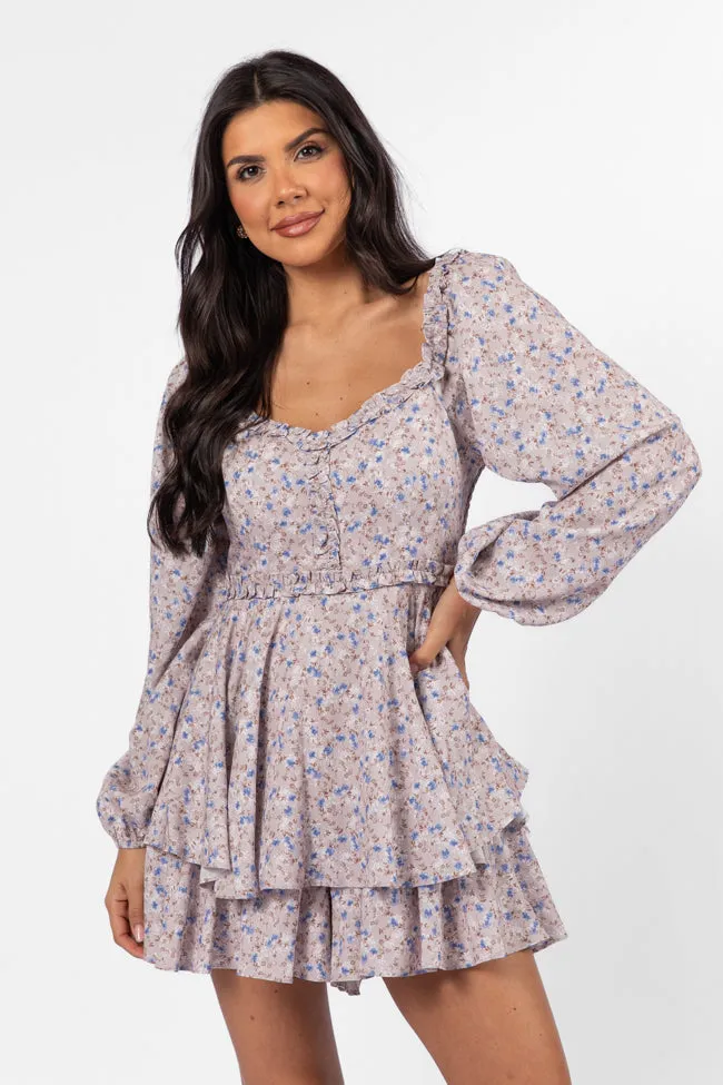 Double Take Multi Ruffle Detail Floral Romper FINAL SALE sold by Pink Lily product image thumbnail 4